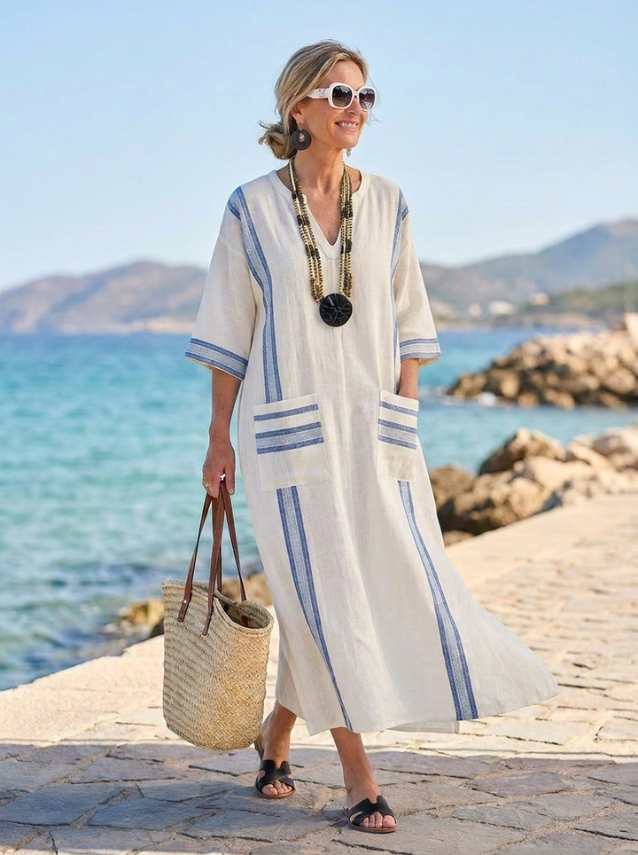 Amber | Flattering Summer Flow Dress