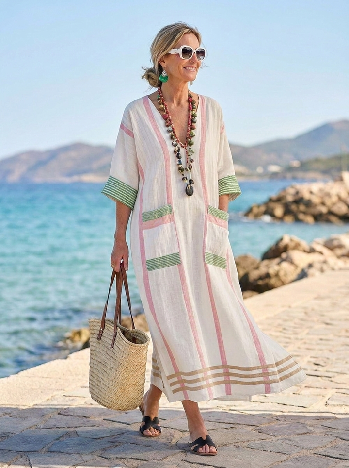 Amber | Flattering Summer Flow Dress