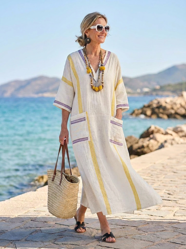 Amber | Flattering Summer Flow Dress