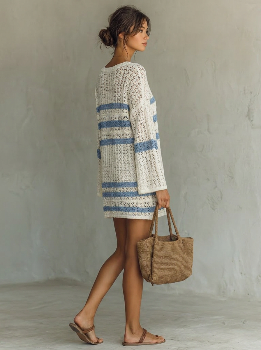 Hayden | Striped Mini Dress