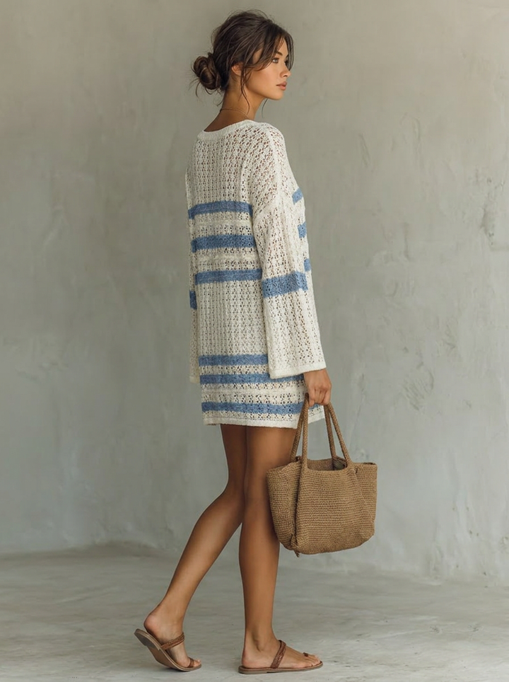 Hayden | Striped Mini Dress