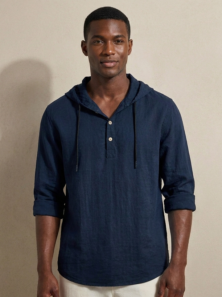 Mathis | Hooded Shirt