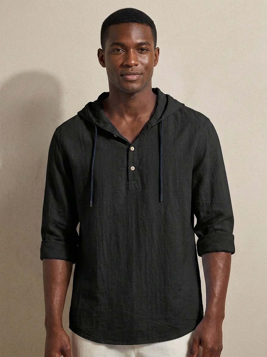 Mathis | Hooded Shirt
