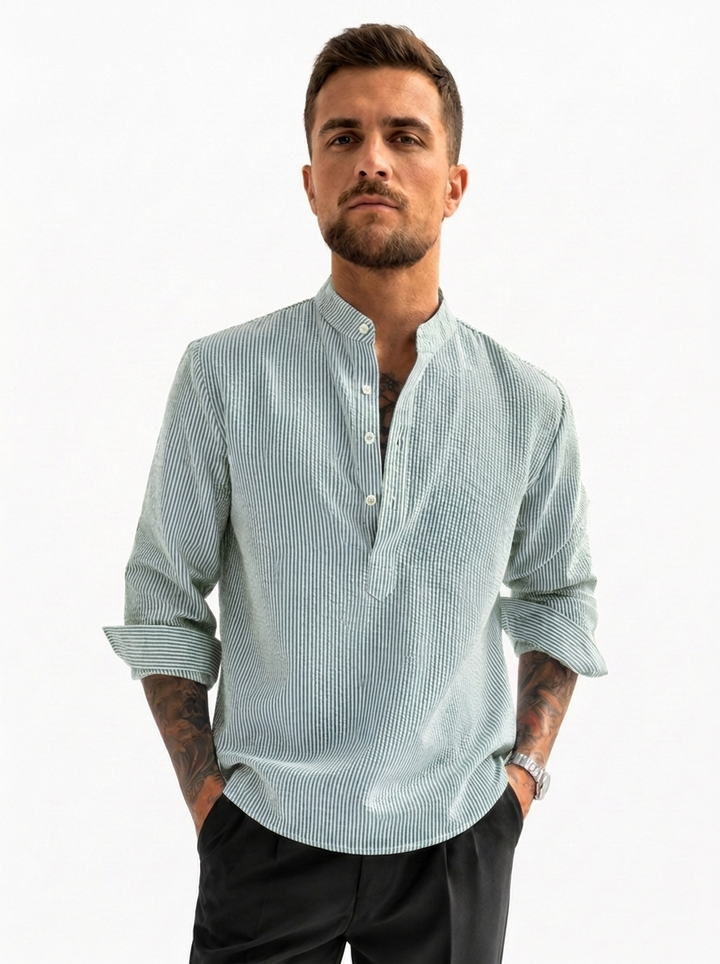 Raphaël | Woven Stripe Shirt