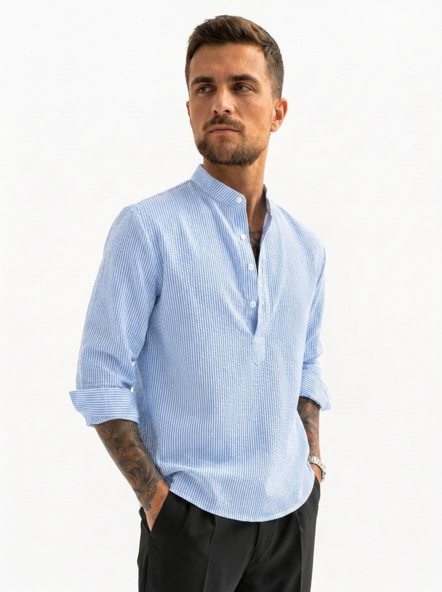 Raphaël | Woven Stripe Shirt
