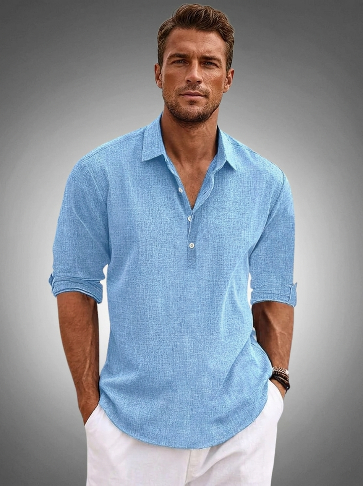 James | Refined Classic Button-Front Shirt