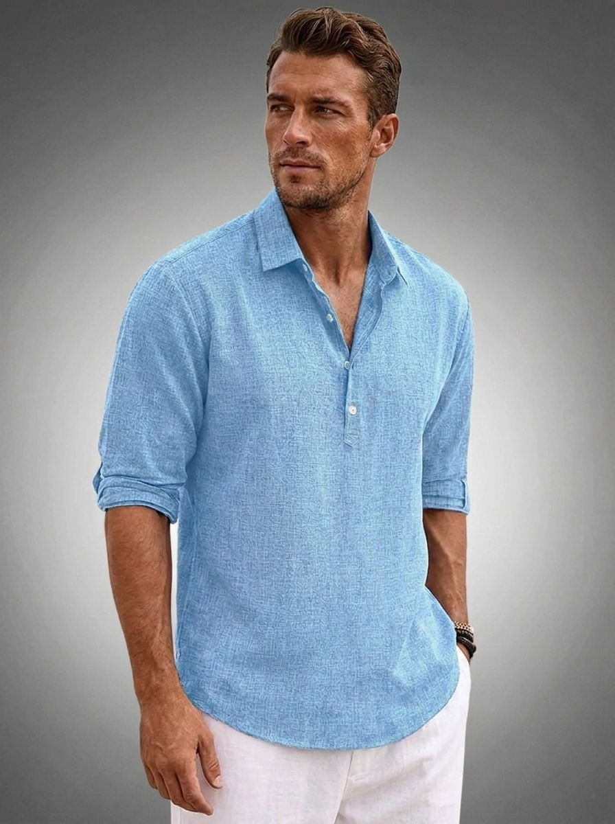 James | Refined Classic Button-Front Shirt