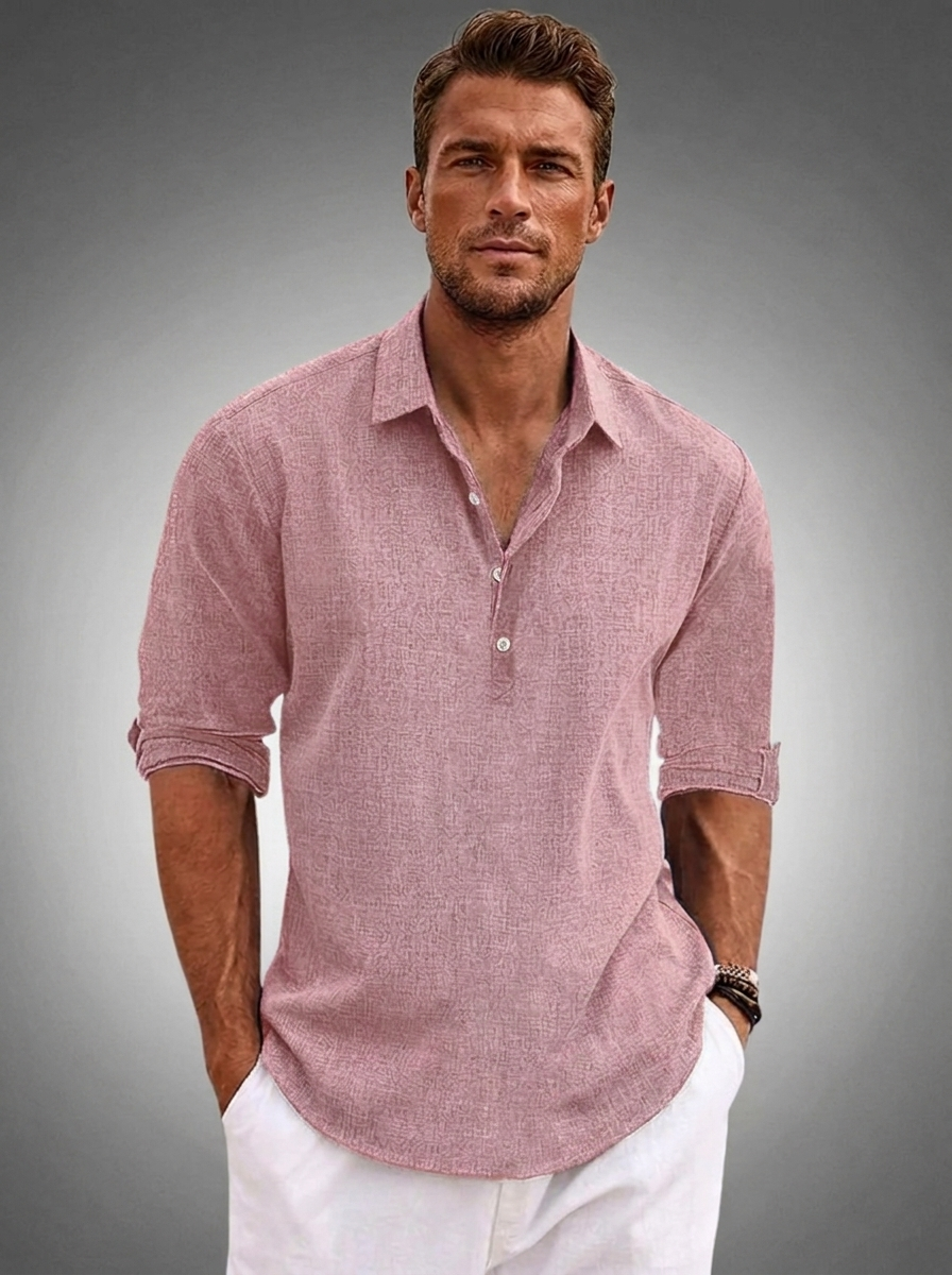 James | Refined Classic Button-Front Shirt