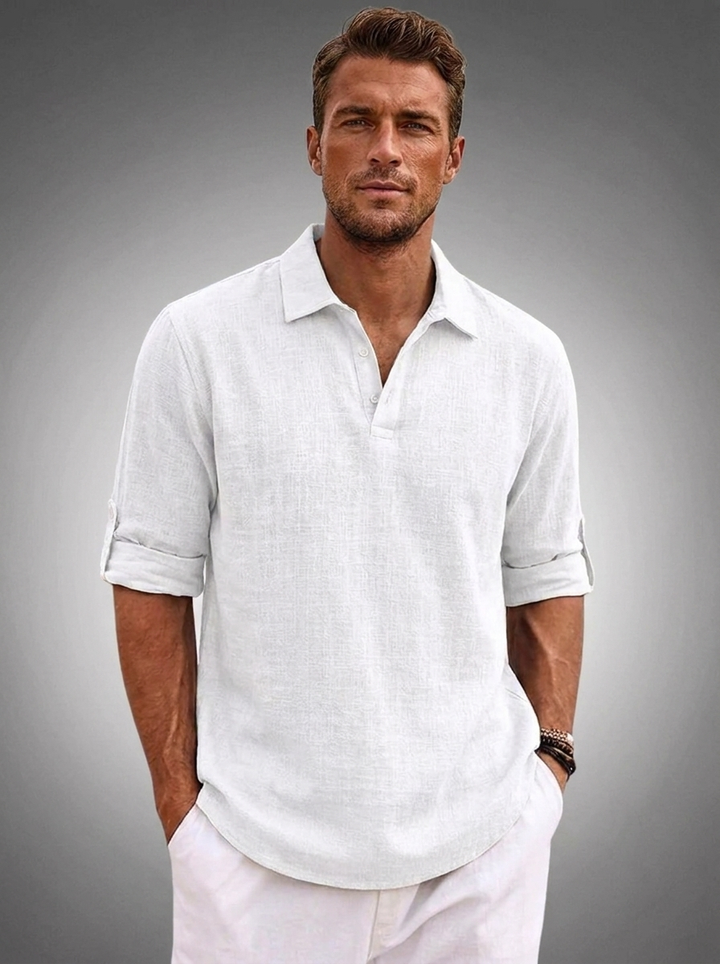 James | Refined Classic Button-Front Shirt