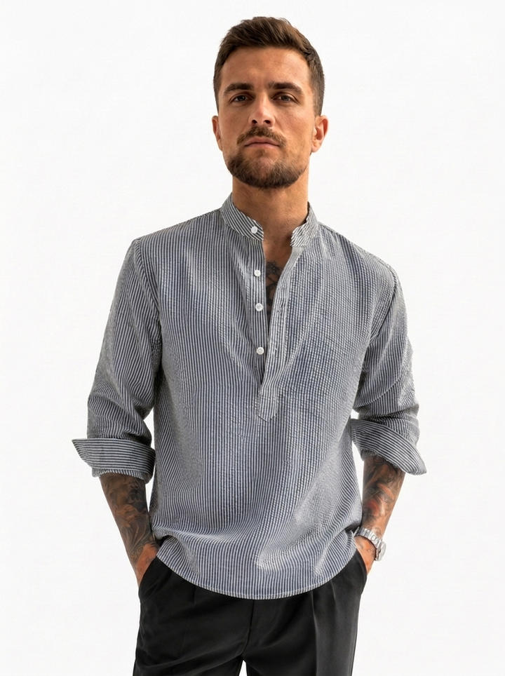 Raphaël | Woven Stripe Shirt