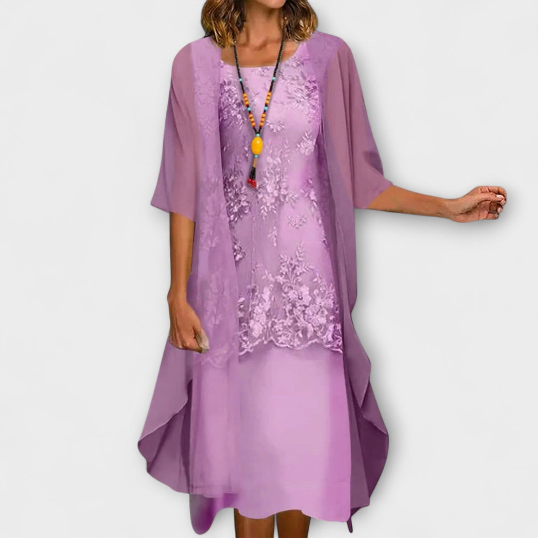 Delphine | Flattering Elegant Dress