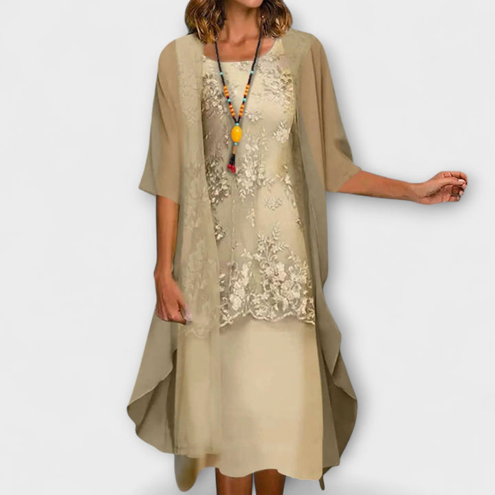 Delphine | Flattering Elegant Dress