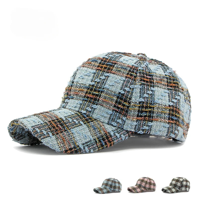 Brandon Plaid Cap